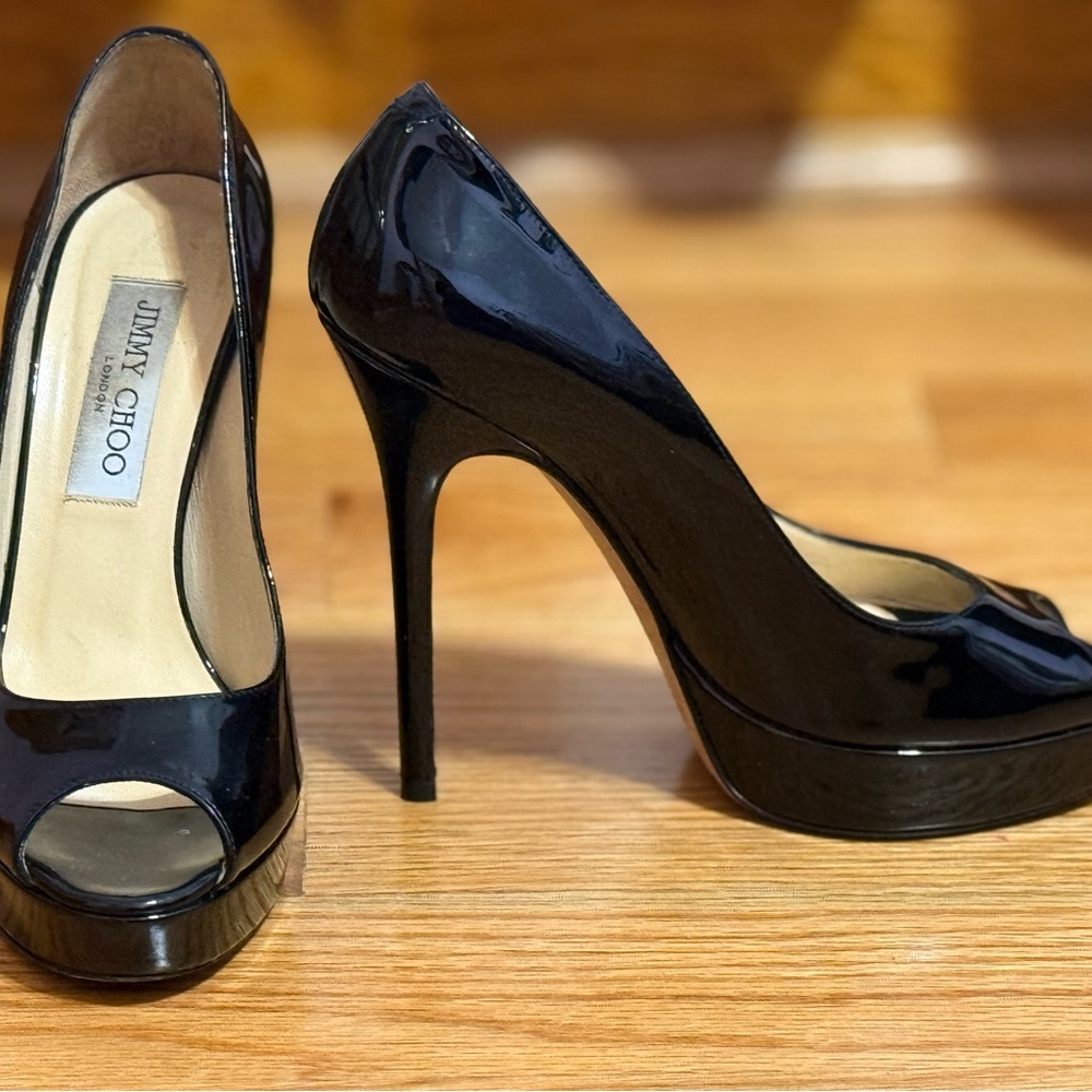 Jimmy Choo patent leather size 36.5